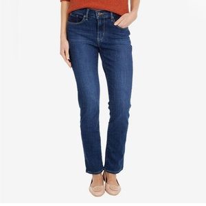 Levi’s Denim 514 Slim Straight Dark Wash Jeans Size 12 regular, 26 × 26